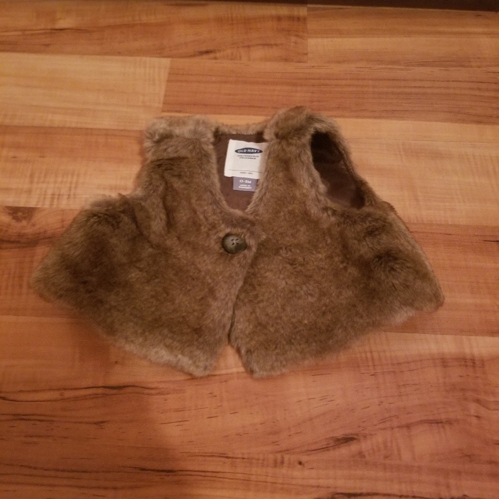 Infant Old Navy Fur Vest